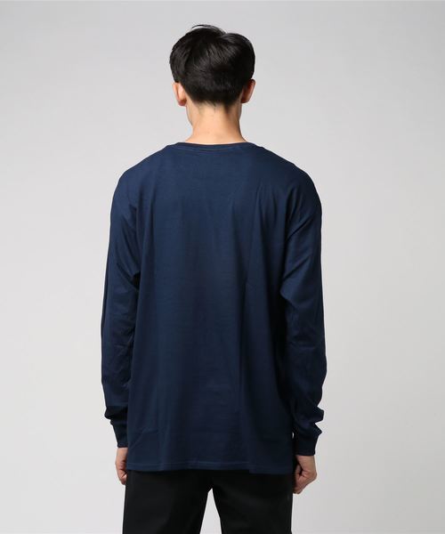 FRUIT OF THE LOOM（フルーツオブザルーム）の「＃FRUIT OF THE LOOM/フルーツオブザルーム　5ｏｚ ロングスリーブＴＥＥ（Tシャツ/カットソー・メンズ・パープル/ネイビー/レッド/カーキ/オレンジ/グリーン/ライトピンク/ワイン/ライトブルー/イエロー/グレー/チャコールグレー/ホワイト/ブラック・MEDIUM/LARGE/SMALL）」の16枚目の写真