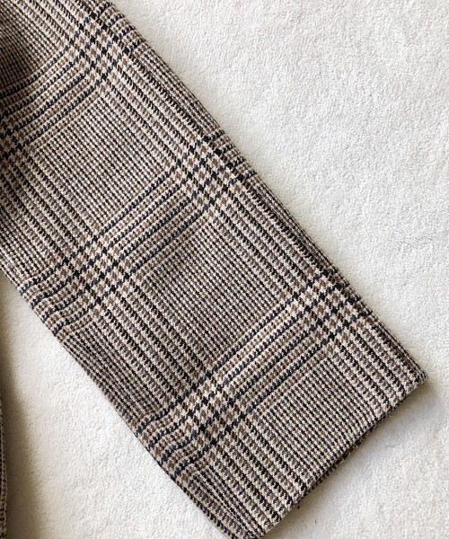 TODAYFUL（トゥデイフル）の「チェックサウテンカラーコート