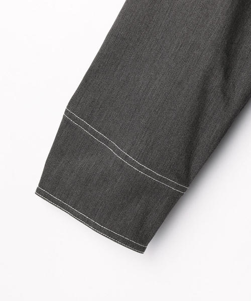 coen（コーエン）の「【セットアップ企画】ピーチツイルカバーオール（カバーオール・メンズ・ダークグレー/ネイビー・SMALL/MEDIUM/LARGE/X-LARGE）」の5枚目の写真