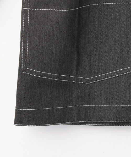 coen（コーエン）の「【セットアップ企画】ピーチツイルカバーオール（カバーオール・メンズ・ダークグレー/ネイビー・SMALL/MEDIUM/LARGE/X-LARGE）」の4枚目の写真