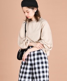 UESD風ボリューム袖Tシャツ