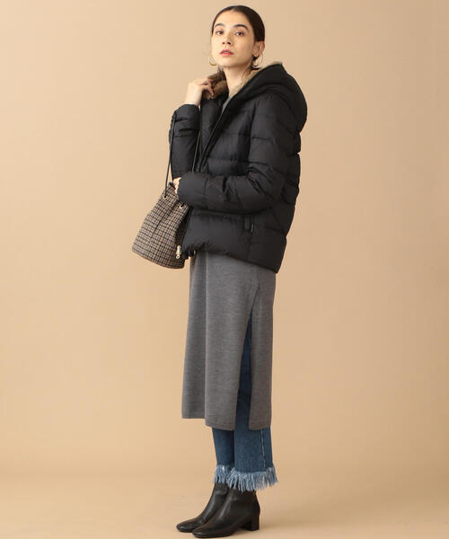 DUVETICA(デュベティカ)の「【別注】<DUVETICA(デュベティカ)>∴ROISIN ダウンジャケットо(ダウンジャケット/コート・レディース・ブラック/モカ/その他1・44/42)」の21枚目の写真