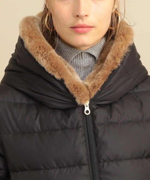 DUVETICA(デュベティカ)の「【別注】<DUVETICA(デュベティカ)>∴ROISIN ダウンジャケットо(ダウンジャケット/コート・レディース・ブラック/モカ/その他1・44/42)」の12枚目の写真