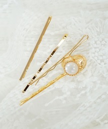 apres jour | 【apres jour×ARIAZ】パールボタンヘアピンセット(ヘアピン)