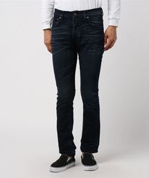 Nudie Jeans（ヌーディージーンズ）の「Dude Dan  / Black on Blue（デニムパンツ・メンズ）」
