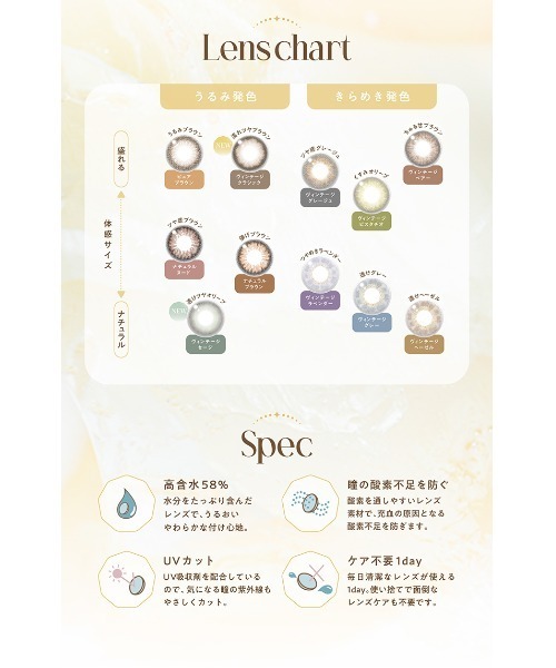 Angelcolor(エンジェルカラー)の「AngelColor Bambi Series Vintage 1day ヴィンテージヘーゼル(10枚入り)(コンタクトレンズ・カラコン・レディース・ブラウン・±0.00/-0.50/-0.75/-1.00/-1.25/-1.50/-1.75/-2.00/-2.25/-2.50/-2.75/-3.00/-3.25/-3.50/-3.75/-4.00/-4.25/-4.50/-4.75/-5.00/-5.25/-5.50/-5.75/-6.00/-6.50/-7.00/-7.50/-8.00/-8.50/-9.00/-9.50/-10.00)」の4枚目の写真