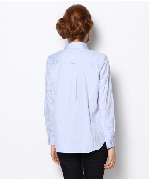 MYSELF ABAHOUSE（マイセルフアバハウス）の「ｵｯｸｽﾚｷﾞｭﾗｰｼｬﾂ（シャツ/ブラウス・レディース・オレンジ/グリーン系その他/ホワイト/サックスブルー・MEDIUM/SMALL）」の7枚目の写真