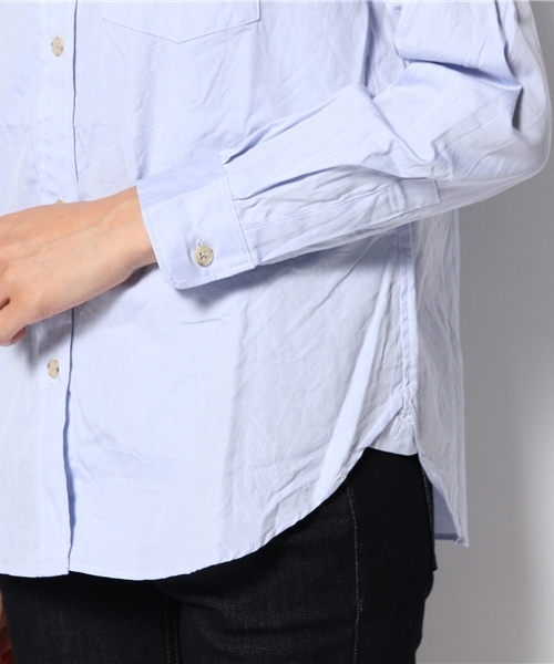 MYSELF ABAHOUSE（マイセルフアバハウス）の「ｵｯｸｽﾚｷﾞｭﾗｰｼｬﾂ（シャツ/ブラウス・レディース・オレンジ/グリーン系その他/ホワイト/サックスブルー・MEDIUM/SMALL）」の9枚目の写真