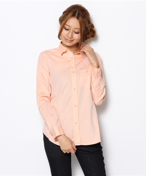 MYSELF ABAHOUSE（マイセルフアバハウス）の「ｵｯｸｽﾚｷﾞｭﾗｰｼｬﾂ（シャツ/ブラウス・レディース・オレンジ/グリーン系その他/ホワイト/サックスブルー・MEDIUM/SMALL）」の15枚目の写真