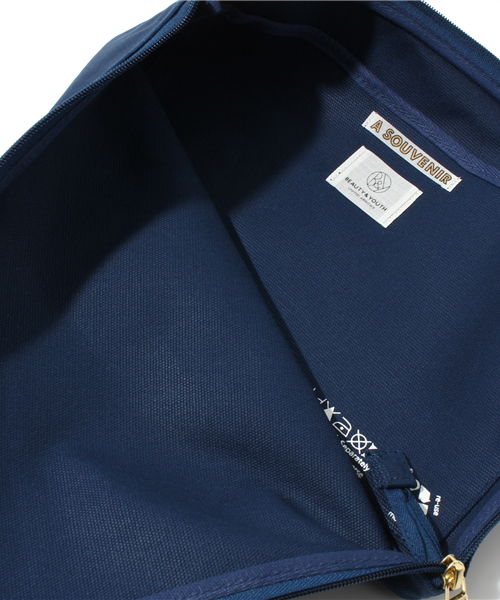 BEAUTY&YOUTH UNITED ARROWS(ビューティーアンドユースユナイテッドアローズ)の「BY スーベニア ドキュメント バッグ◆(クラッチバッグ・メンズ・ホワイト/ネイビー/ブラック・フリー)」の6枚目の写真