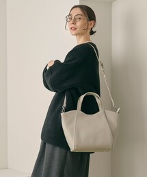 キャンバス×レザー チェーントートバッグ 再入荷☆牛革レザー トートバックMサイズ オレンジ | HA-CHI