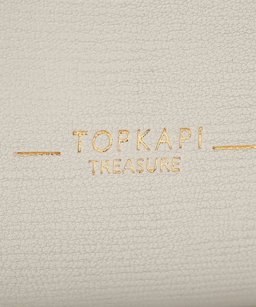 TOPKAPI スプリットレザー巾着ショルダーバッグ　キャメル TOPKAPI（トプカピ）の「スプリットレザー巾着ショルダーバッグ