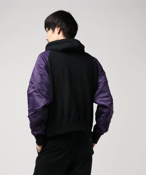 MYne（マイン）の「【MYne】MA-1フーディ/G02HD162（パーカー）」 - WEAR