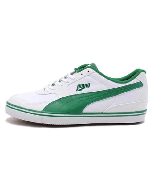 PUMA(プーマ)の「パウリスタ 2.0 (UNISEX)(スニーカー・メンズ・ブラック/ホワイト×グリーン/ホワイト×パープル・22.5cm/25.5cm/24cm/27.5cm/25cm/26cm/24.5cm/27cm/23.5cm/23cm/28cm/29cm/26.5cm/28.5cm)」の6枚目の写真