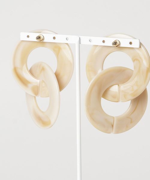 TODAYFUL(トゥデイフル)の「アソートフープピアス(ピアス(両耳用)・レディース・キナリ/グレー/イエロー・FREE)」の10枚目の写真