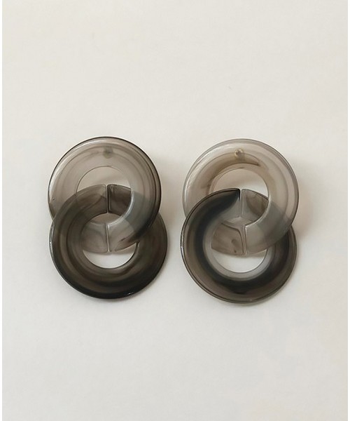 TODAYFUL(トゥデイフル)の「アソートフープピアス(ピアス(両耳用)・レディース・キナリ/グレー/イエロー・FREE)」の6枚目の写真