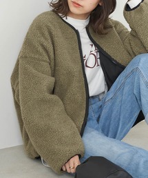Chaco closet | リバーシブルボアフリースジャケット(ブルゾン)