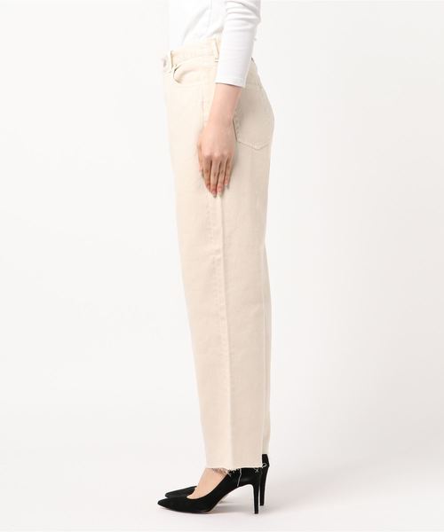 WEGO（ウィゴー）の「WEGO/モカカラーストレートワイドパンツ（その他パンツ・レディース・ライトブラウン/ナチュラル・MEDIUM/LARGE/SMALL）」の9枚目の写真