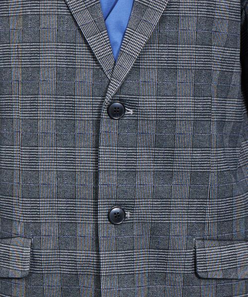 ABAHOUSE GRAY（アバハウスグレイ）の「【展開店舗限定】カットチェスターコート（ステンカラーコート・メンズ・オレンジ系その他/ネイビー/その他/チャコールグレー・48/50/46）」の11枚目の写真
