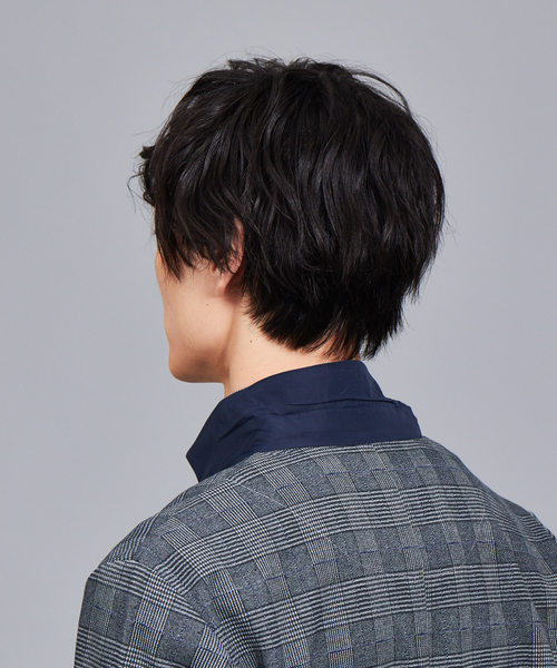ABAHOUSE GRAY（アバハウスグレイ）の「【展開店舗限定】カットチェスターコート（ステンカラーコート・メンズ・オレンジ系その他/ネイビー/その他/チャコールグレー・48/50/46）」の12枚目の写真