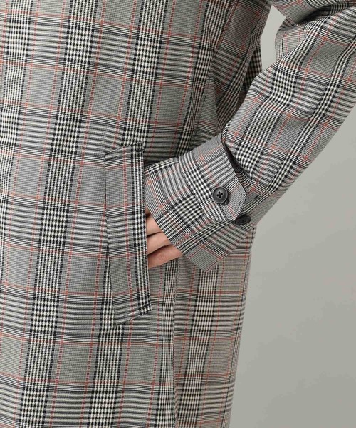 JUNRED ダークグレー ステンカラーコート JUNRED｜ジュンレッドのステンカラーコート通販 - ZOZOTOWN