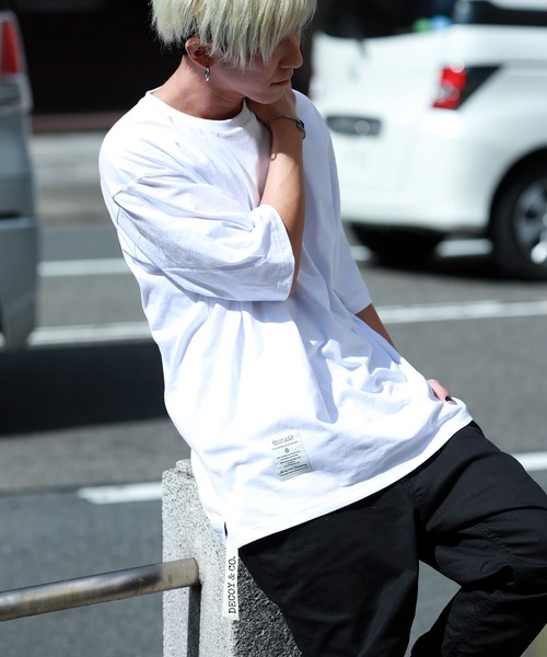 DECOY＆CO.（デコイアンドシーオー）の「デコイアンドシーオー デコイ Tシャツ 無地T（Tシャツ/カットソー・メンズ・ホワイト/ブラック・MEDIUM/LARGE/X-LARGE）」の16枚目の写真