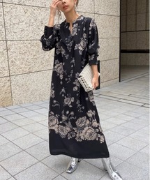 Ameri | REHEMA KEY NECK DRESS(ワンピース)
