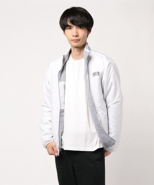 SY32 by SWEET YEARS(エスワイサーティトゥバイスィートイヤーズ)の「【73】【SY32 by SWEET YEARS】【Safari 12月号掲載】OLARTEC REVERSIBLE Blouson(ブルゾン・メンズ・ブラック/グレー・SMALL/MEDIUM/LARGE/X-LARGE)」の5枚目の写真