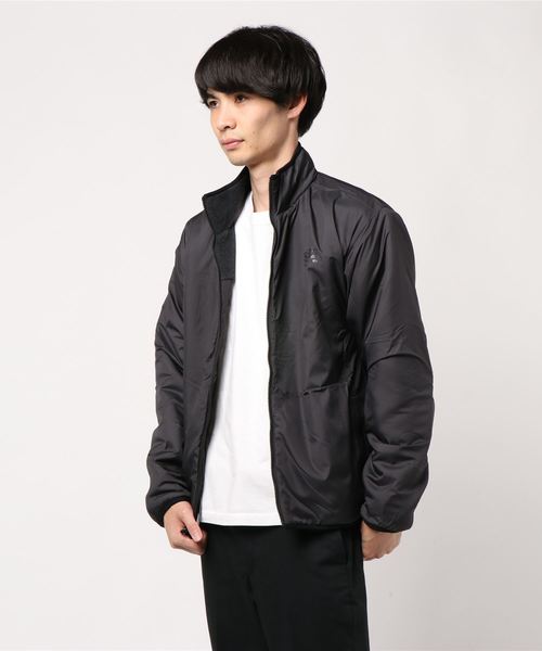 SY32 by SWEET YEARS(エスワイサーティトゥバイスィートイヤーズ)の「【73】【SY32 by SWEET YEARS】【Safari 12月号掲載】OLARTEC REVERSIBLE Blouson(ブルゾン・メンズ・ブラック/グレー・SMALL/MEDIUM/LARGE/X-LARGE)」の6枚目の写真