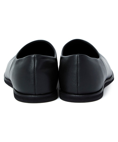 CHORD NUMBER EIGHT（コードナンバーエイト）の「LEATHER KUNG FU SLIP ON（スリッポン・メンズ・ブラック・25cm/26cm/27cm/28cm）」の5枚目の写真