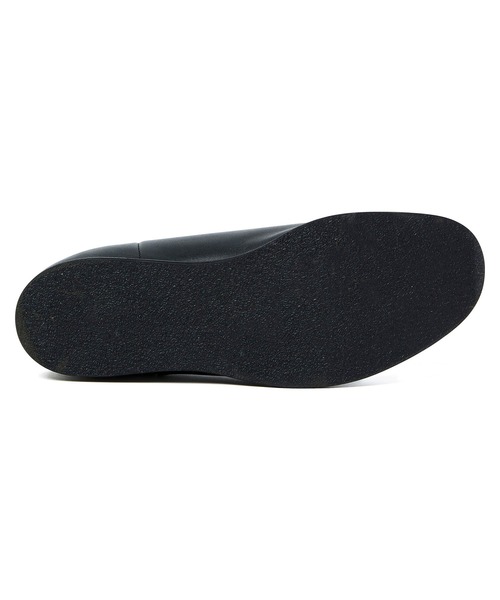 CHORD NUMBER EIGHT（コードナンバーエイト）の「LEATHER KUNG FU SLIP ON（スリッポン・メンズ・ブラック・25cm/26cm/27cm/28cm）」の6枚目の写真