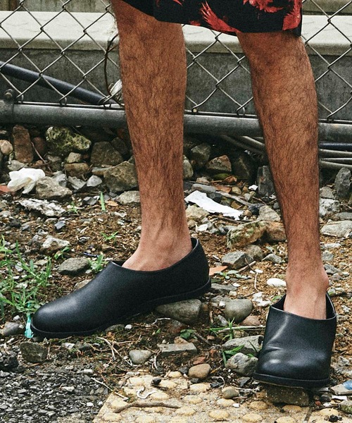 CHORD NUMBER EIGHT（コードナンバーエイト）の「LEATHER KUNG FU SLIP ON（スリッポン・メンズ・ブラック・25cm/26cm/27cm/28cm）」の12枚目の写真