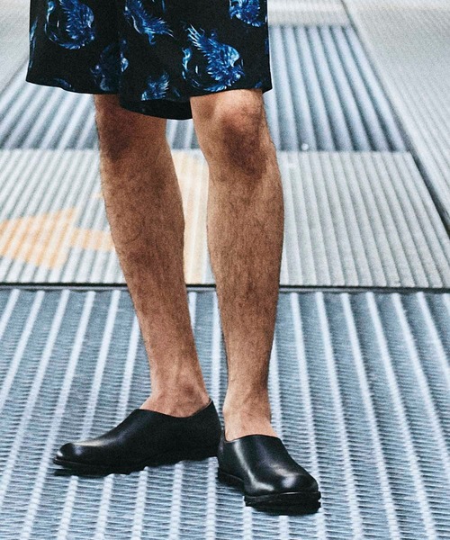 CHORD NUMBER EIGHT（コードナンバーエイト）の「LEATHER KUNG FU SLIP ON（スリッポン・メンズ・ブラック・25cm/26cm/27cm/28cm）」の16枚目の写真