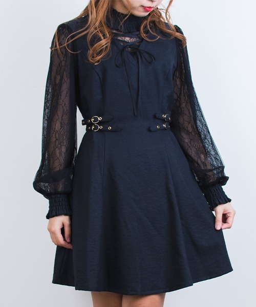 Rojita ロジータ の シアースリーブレディop ワンピース Wear
