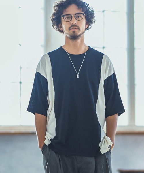 ANGENEHM(�A���Q�l�[��)��mn2117-�t���b�v�I�[�o�[�T�C�Y�T�}�[�j�b�g�v���I�[�o�[ (MADE IN JAPAN)(�j�b�g/�Z�[�^�[)