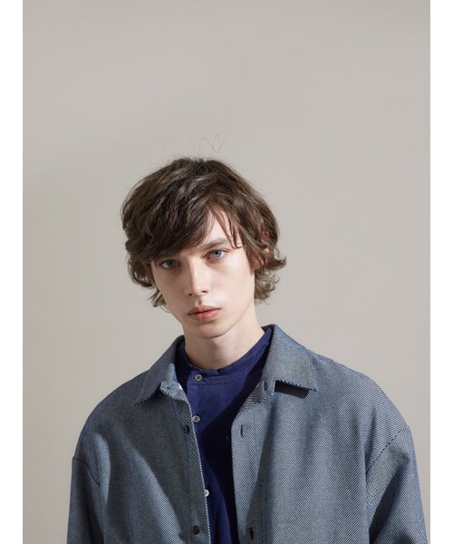 MYSELF ABAHOUSE（マイセルフアバハウス）の「【MYSELF ABAHOUSE】CPO/カバーオールシャツ（ブルゾン・メンズ・ホワイト/ネイビー/ブルー系その他・M/L）」の3枚目の写真