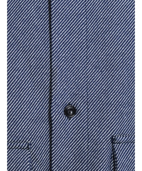 MYSELF ABAHOUSE（マイセルフアバハウス）の「【MYSELF ABAHOUSE】CPO/カバーオールシャツ（ブルゾン・メンズ・ホワイト/ネイビー/ブルー系その他・M/L）」の14枚目の写真