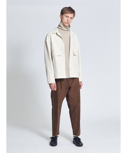 MYSELF ABAHOUSE（マイセルフアバハウス）の「【MYSELF ABAHOUSE】CPO/カバーオールシャツ（ブルゾン・メンズ・ホワイト/ネイビー/ブルー系その他・M/L）」の5枚目の写真