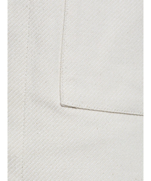 MYSELF ABAHOUSE（マイセルフアバハウス）の「【MYSELF ABAHOUSE】CPO/カバーオールシャツ（ブルゾン・メンズ・ホワイト/ネイビー/ブルー系その他・M/L）」の4枚目の写真