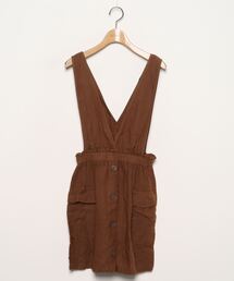 ブランド古着 Zara ザラのワンピース ドレス ブラウン 茶色系 古着通販 Zozoused