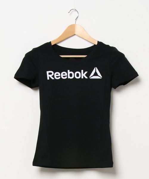 Reebok(リーボック)の「 リニア リード スクープ ネック / LINEAR READ SCOOP NECK(Tシャツ/カットソー・レディース・ライトブルー/レッド/ブラック/ホワイト×レッド・SMALL/MEDIUM/LARGE/X-LARGE/X-SMALL)」の5枚目の写真