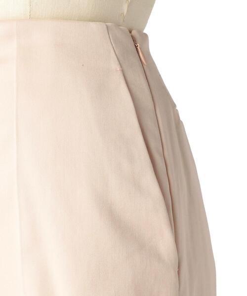 Drawer ドロワー クロップドパンツ ベージュ 0197624D0006 Drawer(ドゥロワー)の「Drawer ノーベルトクロップドパンツ