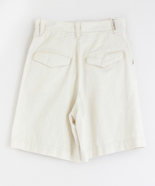 RNA（アールエヌエー）の「T0992 コットンリネンデニムハーフパンツ（デニムパンツ・レディース・インディゴブルー/キナリ・SMALL/MEDIUM）」の17枚目の写真