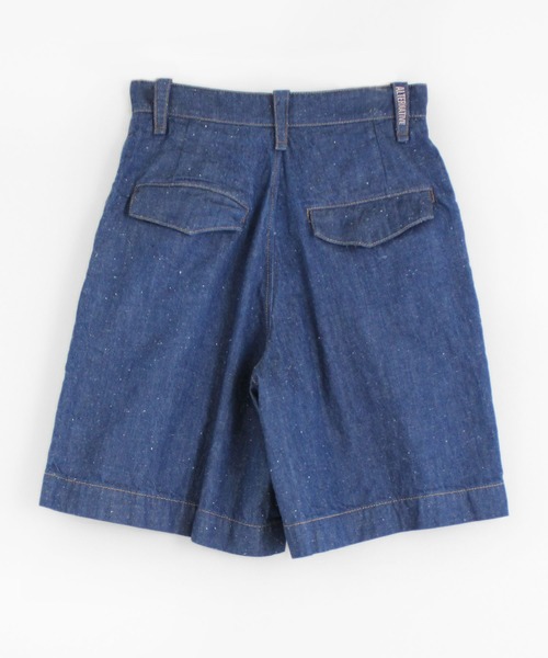 RNA（アールエヌエー）の「T0992 コットンリネンデニムハーフパンツ（デニムパンツ・レディース・インディゴブルー/キナリ・SMALL/MEDIUM）」の20枚目の写真