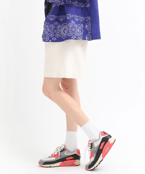 RNA（アールエヌエー）の「T0992 コットンリネンデニムハーフパンツ（デニムパンツ・レディース・インディゴブルー/キナリ・SMALL/MEDIUM）」の5枚目の写真