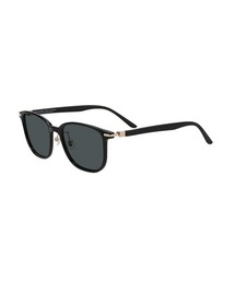 SUNCUTGlasses/UV100%CUT ボストン型 サングラス | カラーレンズ｜レザー調 ズレ落ち防止｜紫外線対策 UVカット｜ユニセックス