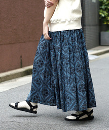 zootie（ズーティー）の「【気分を上げる夏の主役級スカート】 インドコットン マキシスカート（スカート）」