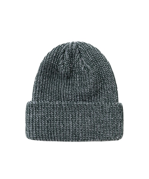【希少】Stussy グレー ビーニー グレー（灰色）系 STUSSY(ステューシー) ニットキャップ