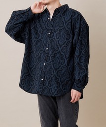 ADAM ET ROPE' | オーバーサイズ アソートパターンドシャツ/ペイズリー/チェック/UNISEX(シャツ/ブラウス)