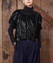 KOH.style | BAOZIエコレザーセットトップス(アンサンブル)